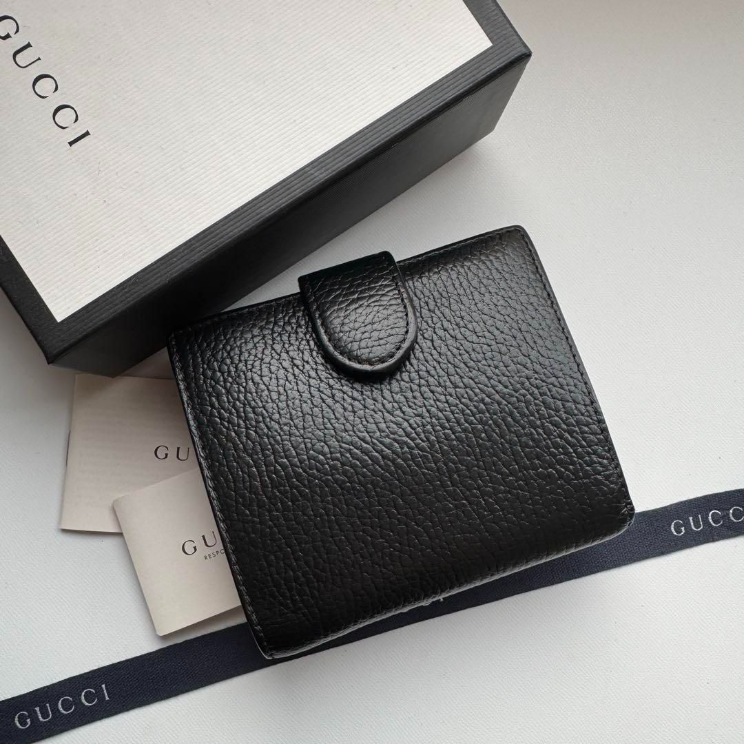 極上美品】 88 GUCCI グッチ インターロッキング 2つ折り 財布 - メルカリ