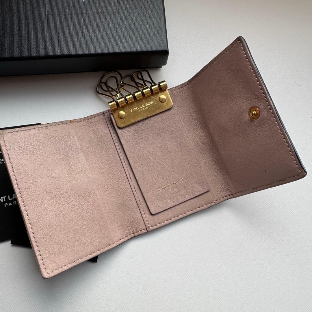 限定価格】 104 Saint Laurentイブサンローラン キーケース - メルカリ