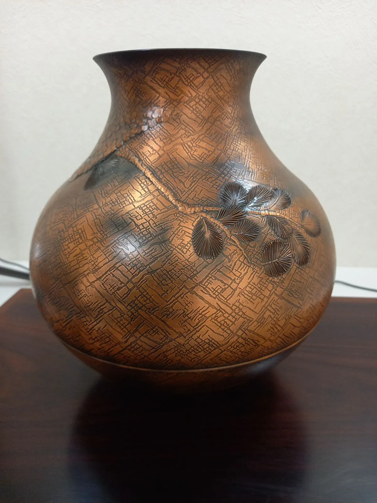 ヴィンテージ 銅製 花瓶 P. Philippi 装飾花瓶 【公式通販】