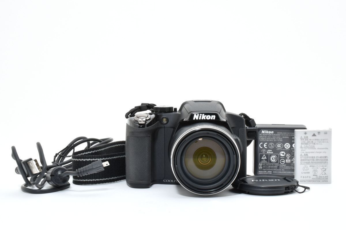 |Nikon COOLPIX P510 ブラック P510BK クールピクス デジタルカメラ|Y032