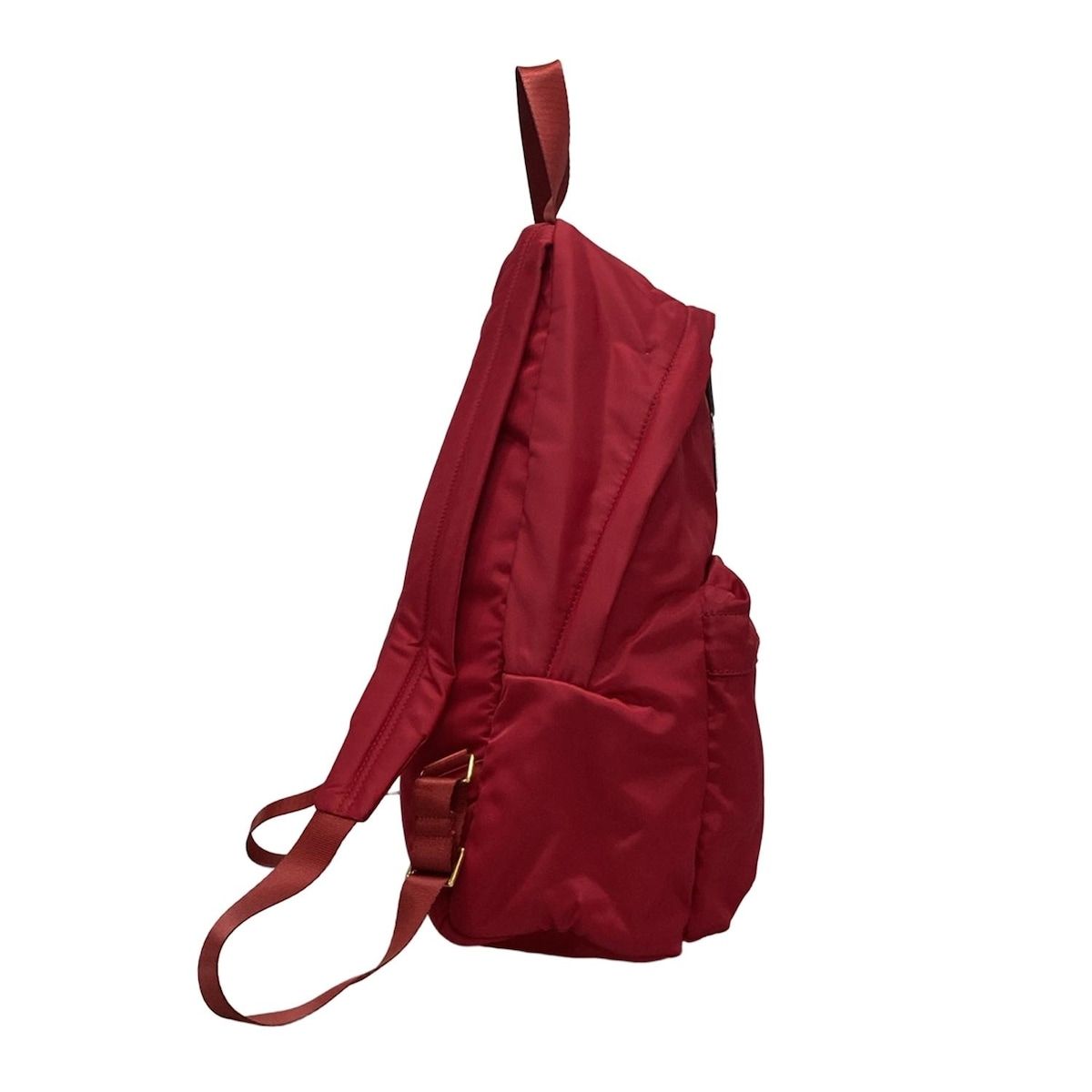 Anya Hindmarch アニヤハインドマーチ リュックサック バックパックアイズ レッド×白×黒 タブレット PC収納ポケットあり レザー