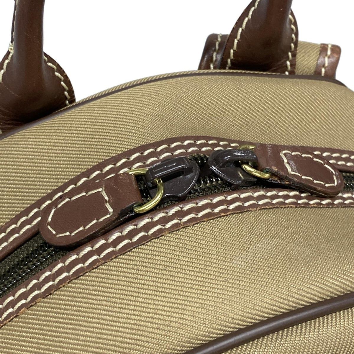 カーキ×ブラウン