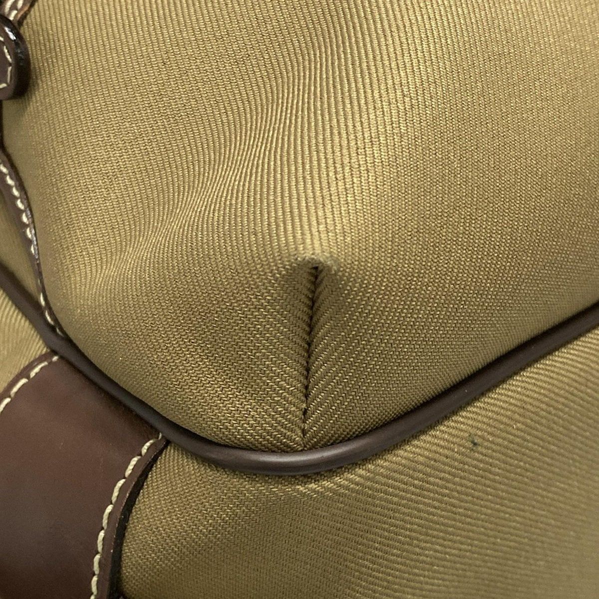 カーキ×ブラウン