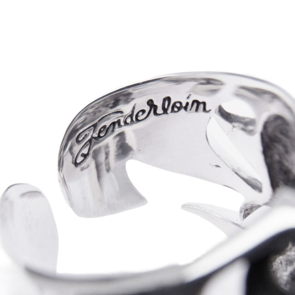 TENDERLOIN テンダーロイン 【新品仕上加工済】T-SKULL BORNEO RING