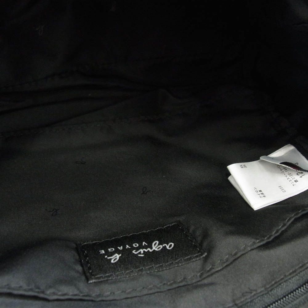 agnes b. アニエスベー agnes b.VOYAGE ミニリュック バックパック ブラック系【中古】
