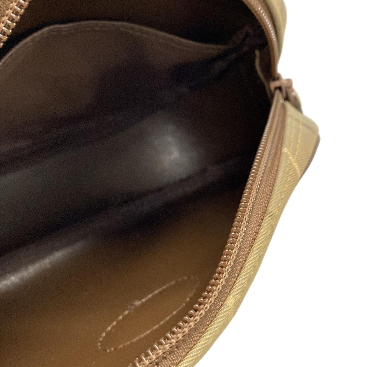 カーキ×ブラウン×マルチ チェック柄