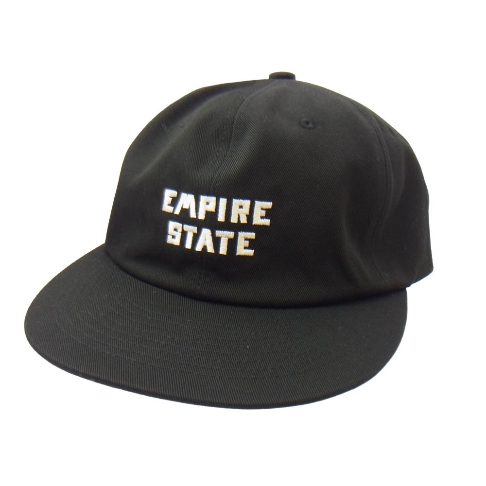 アンライクリー Unlikely U25F-41-0002 バッジ付き Souvenir Cap EMPIRE STATE スーベニア キャップ エンパイア ステイト キャップ バッチ付 ブラック系 新古品