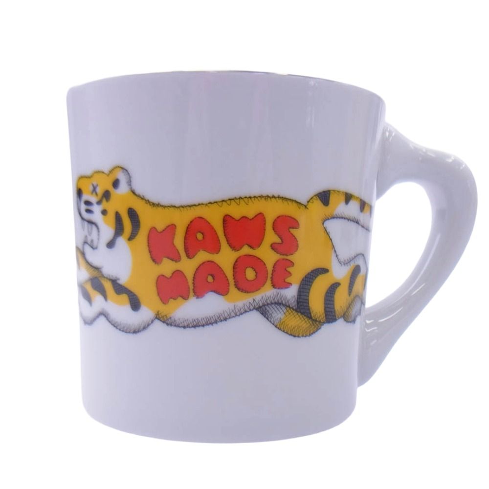 HUMAN MADE ヒューマンメイド × KAWS MADE COFFEE MUG 1 カウズ マグカップ ホワイト系 新古品