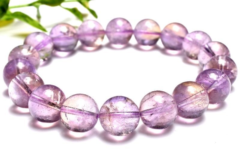 1点物】希少◇バイカラー アメトリン 11mm ブレスレット