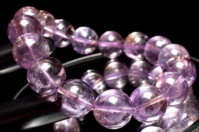 1点物】希少◇バイカラー アメトリン 13mm ブレスレット