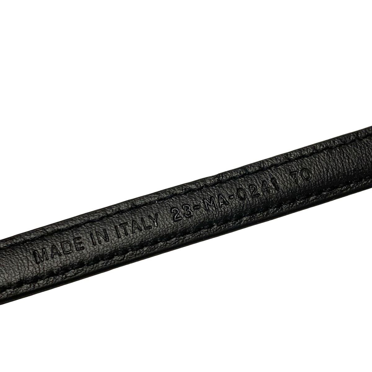  DIOR ChristianDior ディオール クリスチャンディオール ベルト 70 レッド×黒×ゴールド CDロゴバックル 豹柄 レザー ベルト 小物