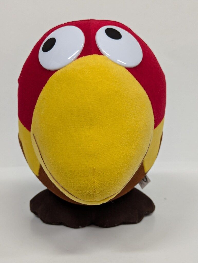 森永 キョロちゃん ぬいぐるみ 210mm - メルカリ