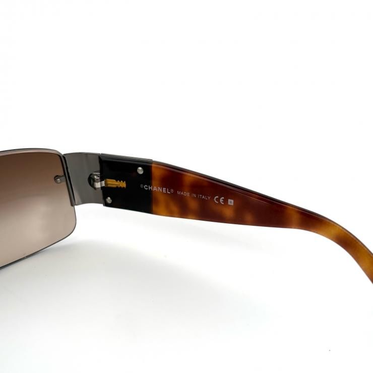 ま*ー様 【美品】シャネル CHANEL サングラス アイコンライン ブラウン ま*ー様 【美品】シャネル CHANEL サングラス アイコンライン