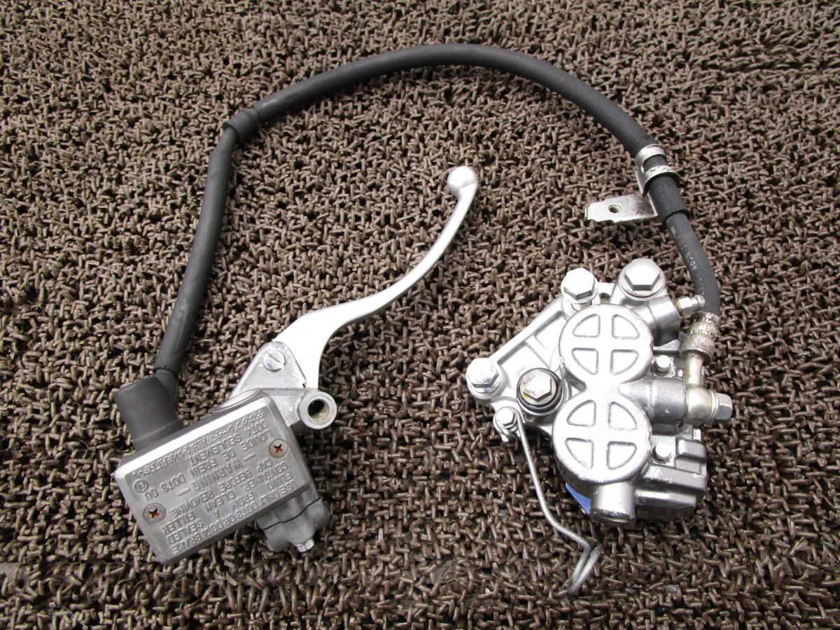 GB 250クラブマン フロントキャリパー マスター A 7667 ブレーキレバー MC 10 ホンダ E CLUBMAN キャブ車 動画有