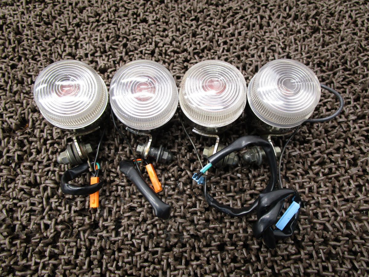 エイプ50 タイプD ウインカー セット A 7647 クリア AC 18 ホンダ 16 E Ape FI Type D 動画有 インジェクション 12 V