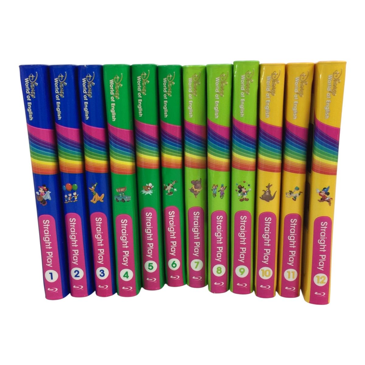 最終価格 DWE　ストレートプレイ ブルーレイ　ディズニーワールドイングリッシュ DWE ディズニー ワールド イングリッシュ ストレートプレイ 2019年頃