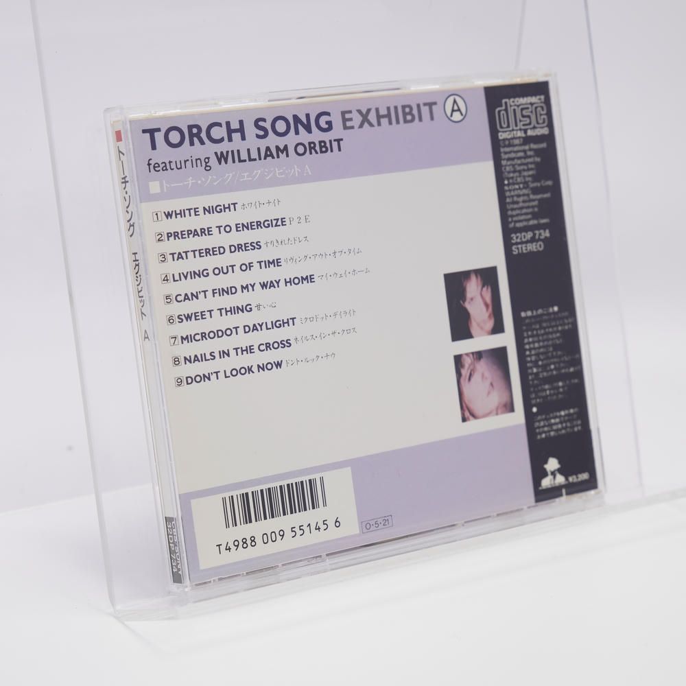 TORCHSONG EXHIBIT A トーチ・ソング/エグジビットA [CD] Torch Song