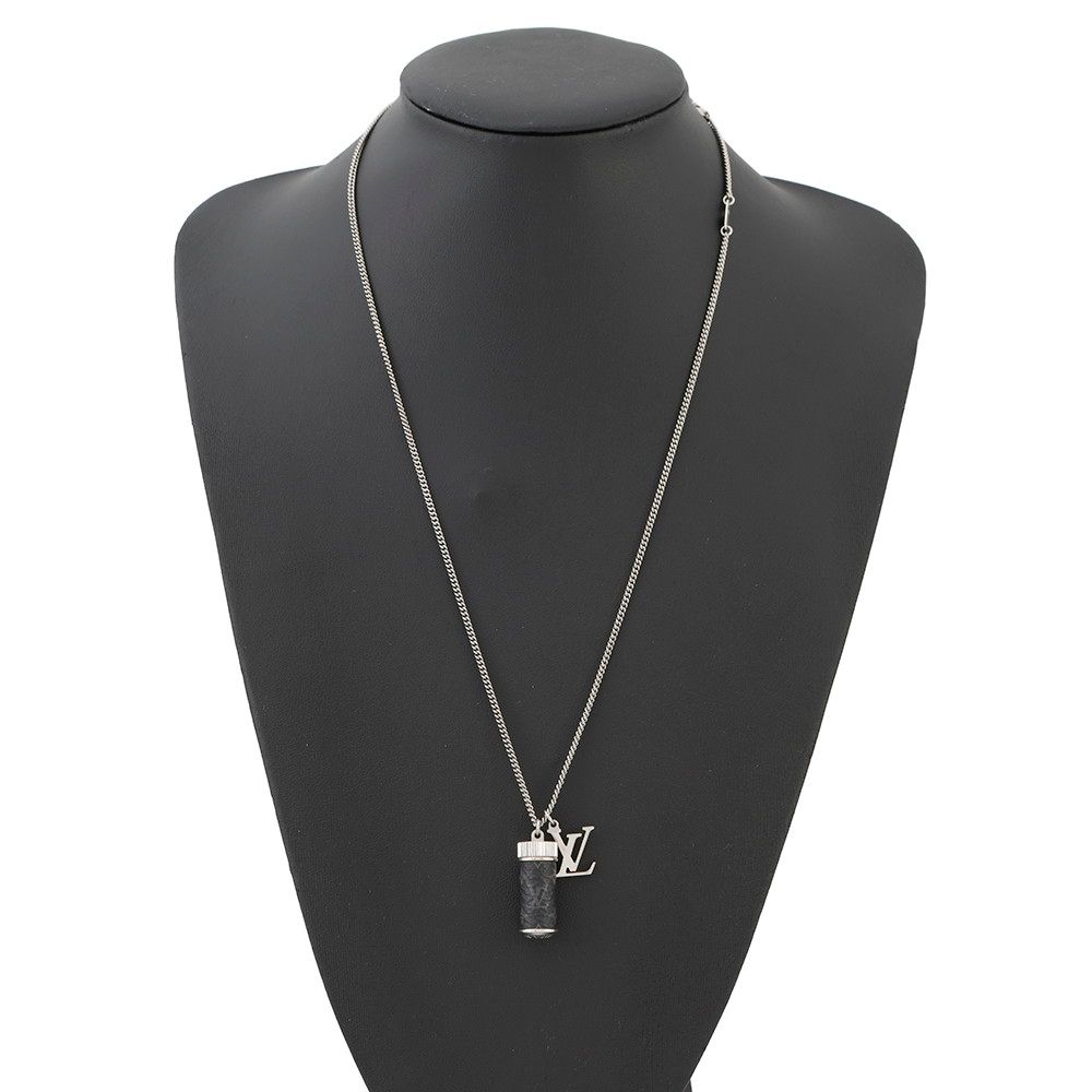 ルイヴィトン ネックレス モノグラム・エクリプス コリエ・チャームズ