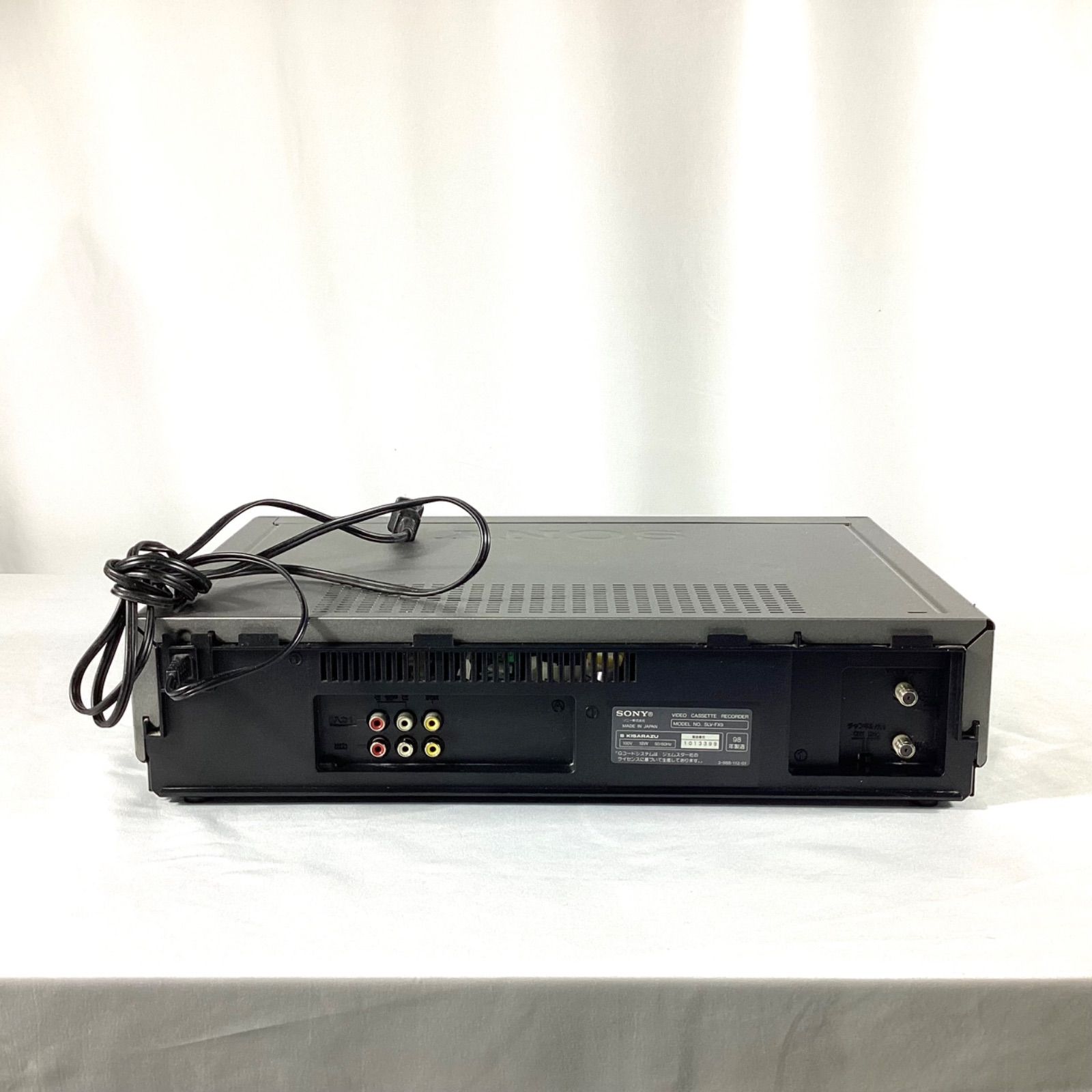 SONY ソニー SLV-FX9 VHSビデオデッキ 1998年製 - メルカリ