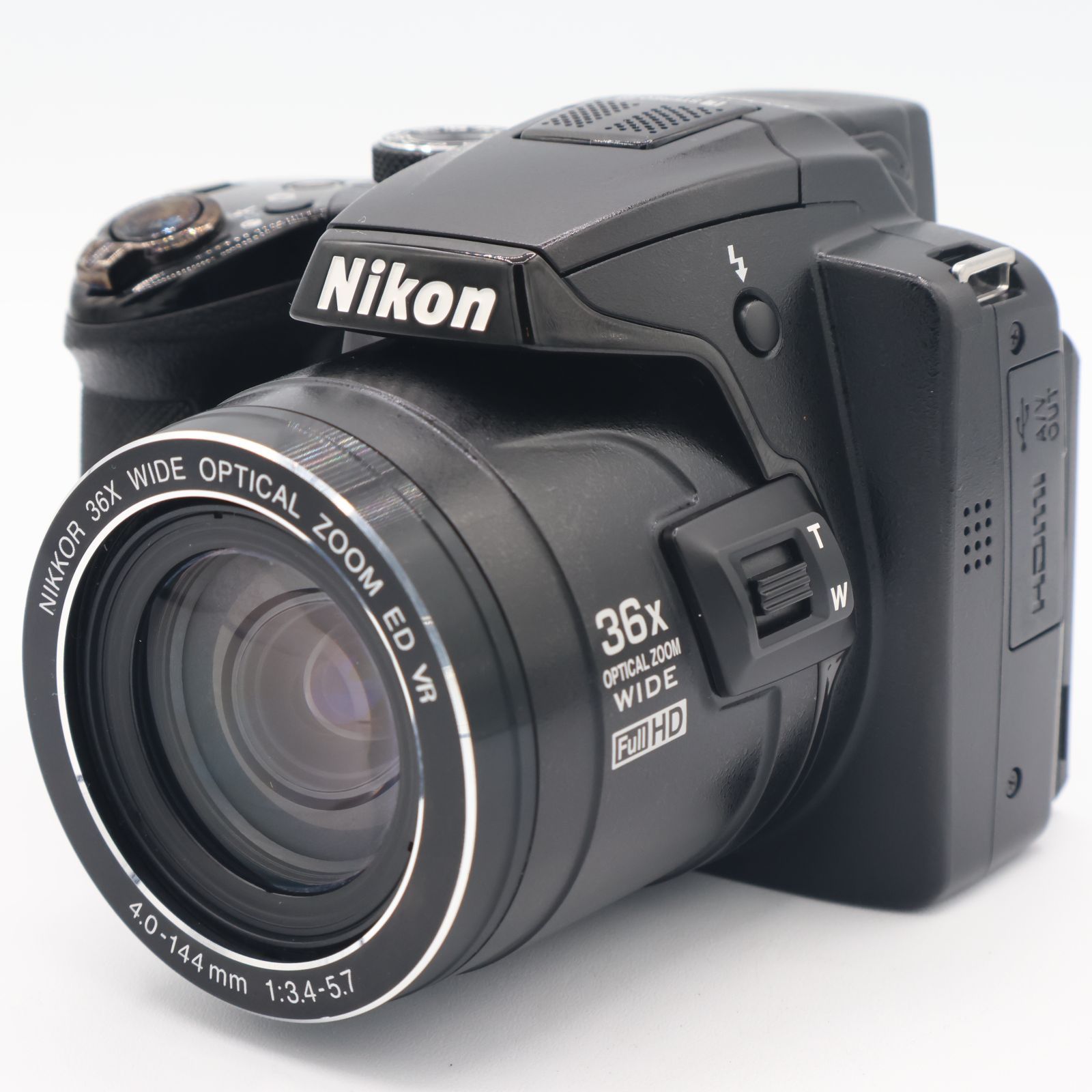 Nikon ニコン COOLPIX P500 ブラック P500 1210万画素 裏面照射CMOS 広角22.5mm 光学36倍 3型チルト式液晶 フルHD 251028_20123213