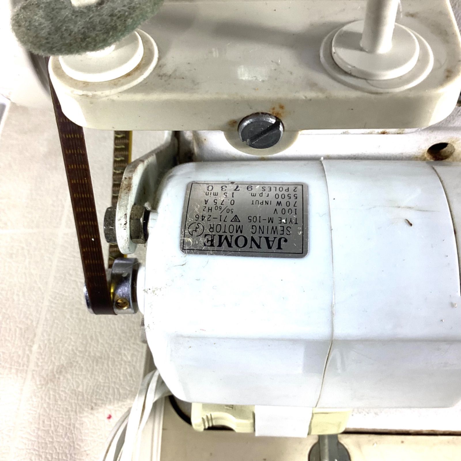 JANOME ジャノメ ミシン M-105 レトロ 昭和 最新 現状品 ジャンク品 JANOME ジャノメ ミシン M-105 レトロ 昭和 最新 現状品 ジャンク品