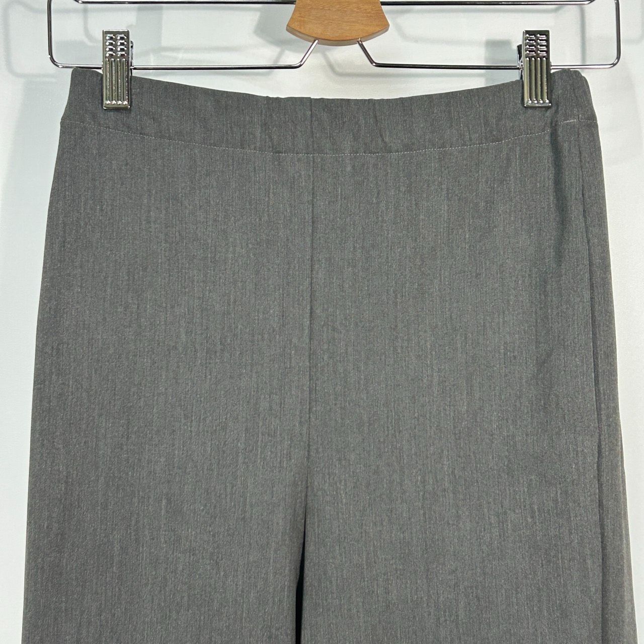 芽風 36 グレー スラックス テーパードパンツ レディース 生地 ストレッチボトムス ハイウエスト センソユニコ マツオ めふう