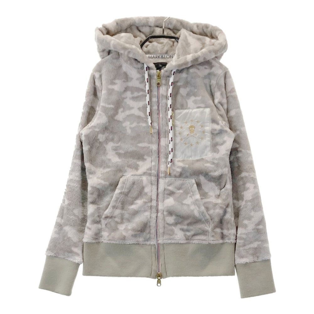 サイズ：S MARK&LONA マークアンドロナ ファー 長袖ジップジャケット