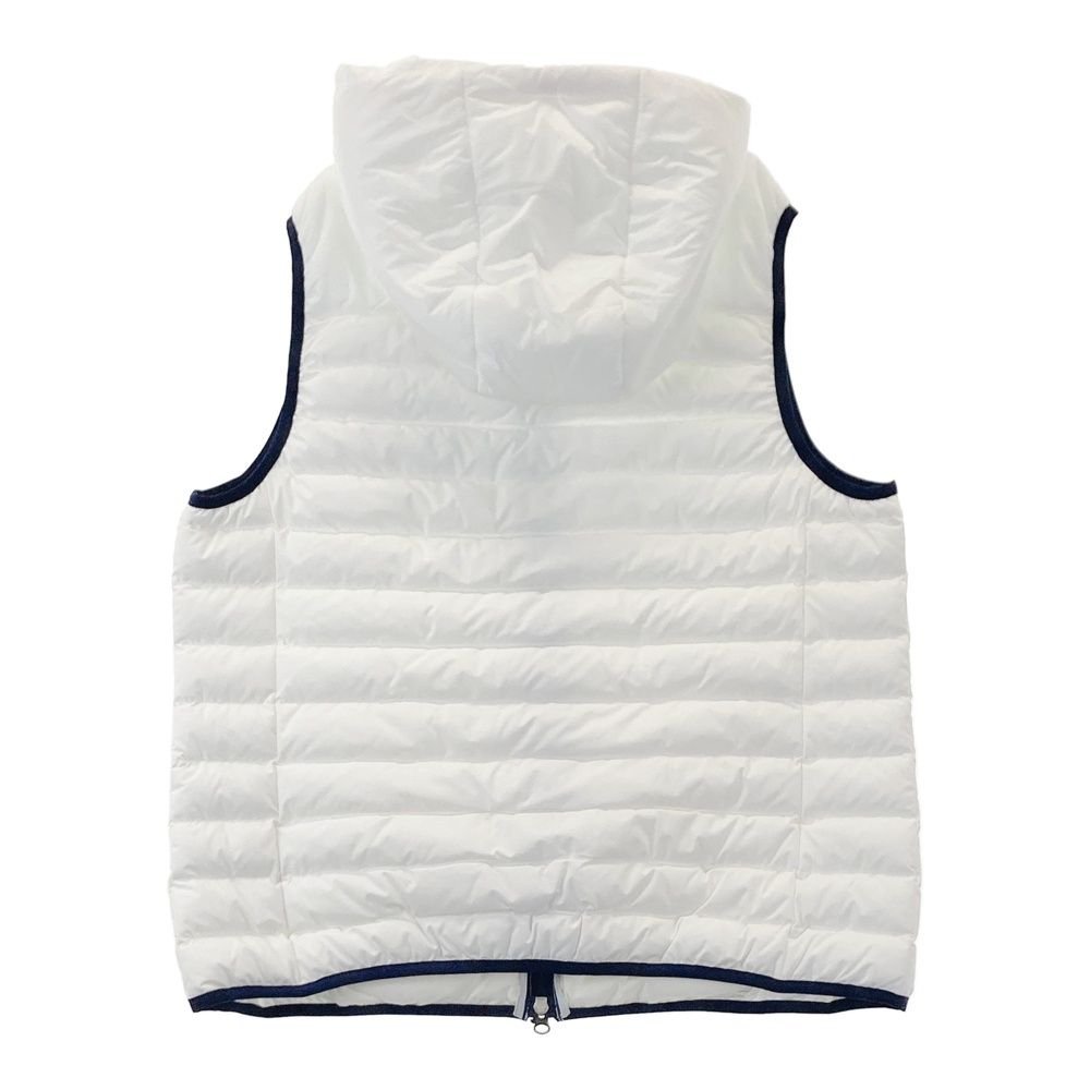 サイズ LL AND PER SE アンパスィ フード付中綿ジップベスト ホワイト系 ゴルフウェア レディース ストスト