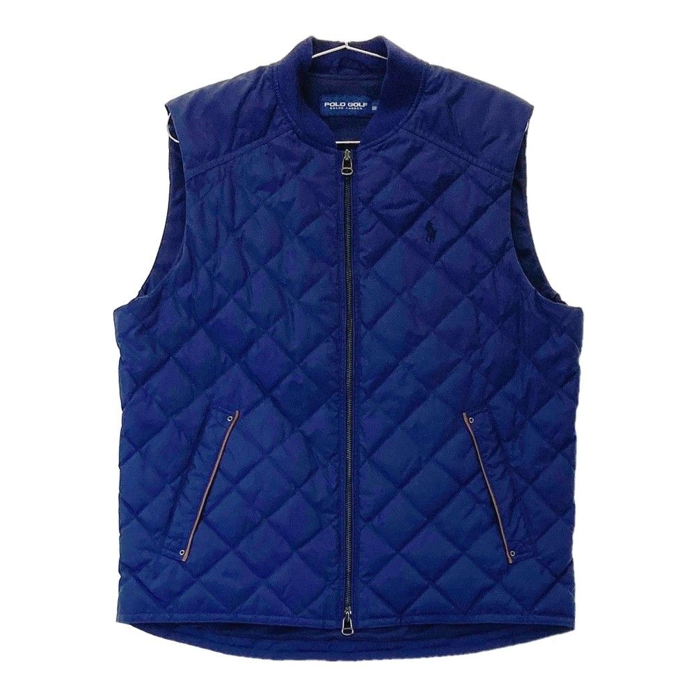 サイズ L POLOGOLF ラルフローレン ポロゴルフ ダウン ジップベスト ネイビー系 240101554115 ゴルフウェア メンズ ストスト