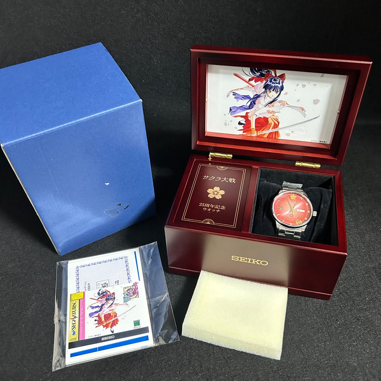 サクラ大戦 セイコー 25周年記念オフィシャルウォッチ 腕時計 世界 2500個 SEIKO