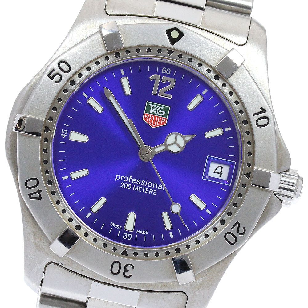 タグホイヤー TAG HEUER WK1116.BA0311 プロフェッショナル200M デイト クォーツ メンズ保証書付き_917696