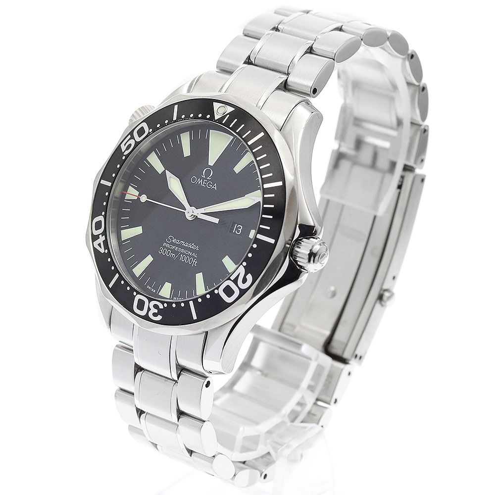 オメガ OMEGA 2264 50 シーマスター300 デイト クォーツ メンズ _916344