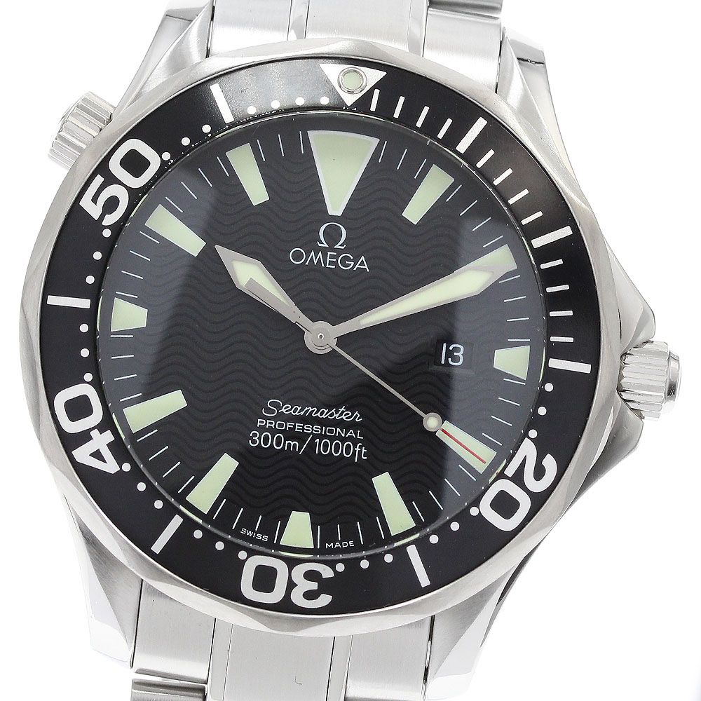オメガ OMEGA 2264 50 シーマスター300 デイト クォーツ メンズ _916344