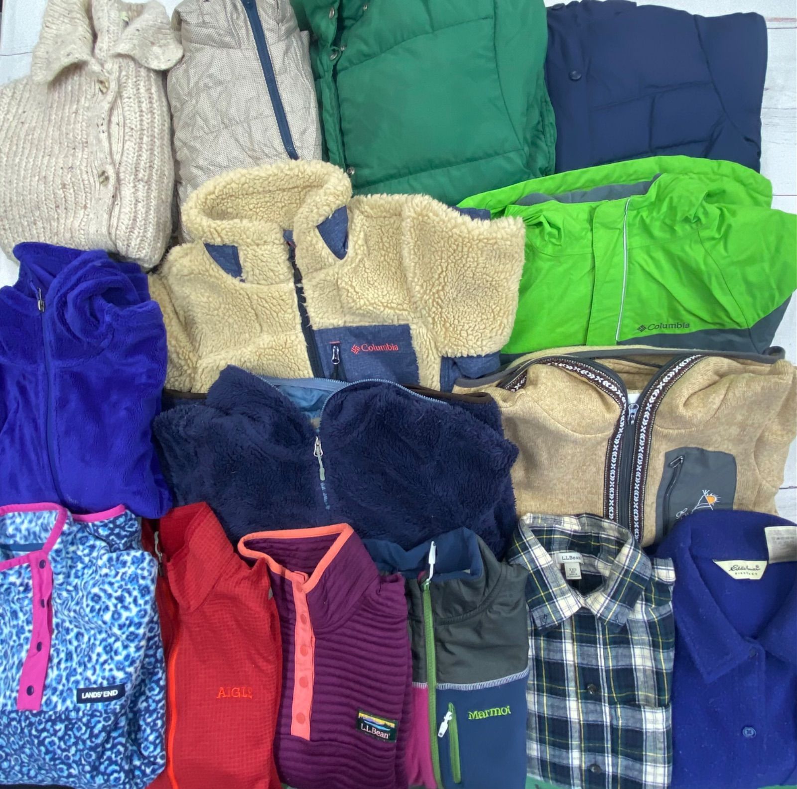 S203 レディース アウトドア まとめ15点セット アウター フリース