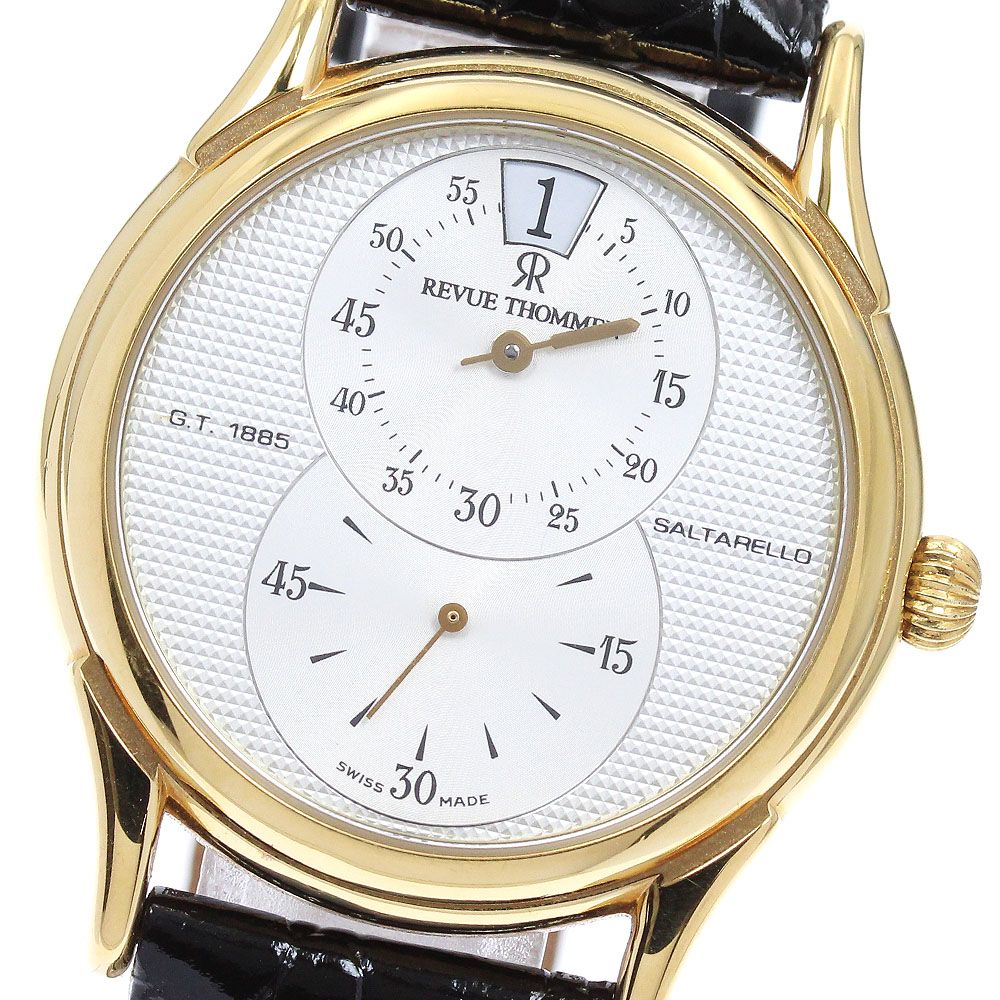 レビュートーメン REVUE THOMMEN 5222001 ジャンピングアワー レギュレーター 手巻き メンズ_917184