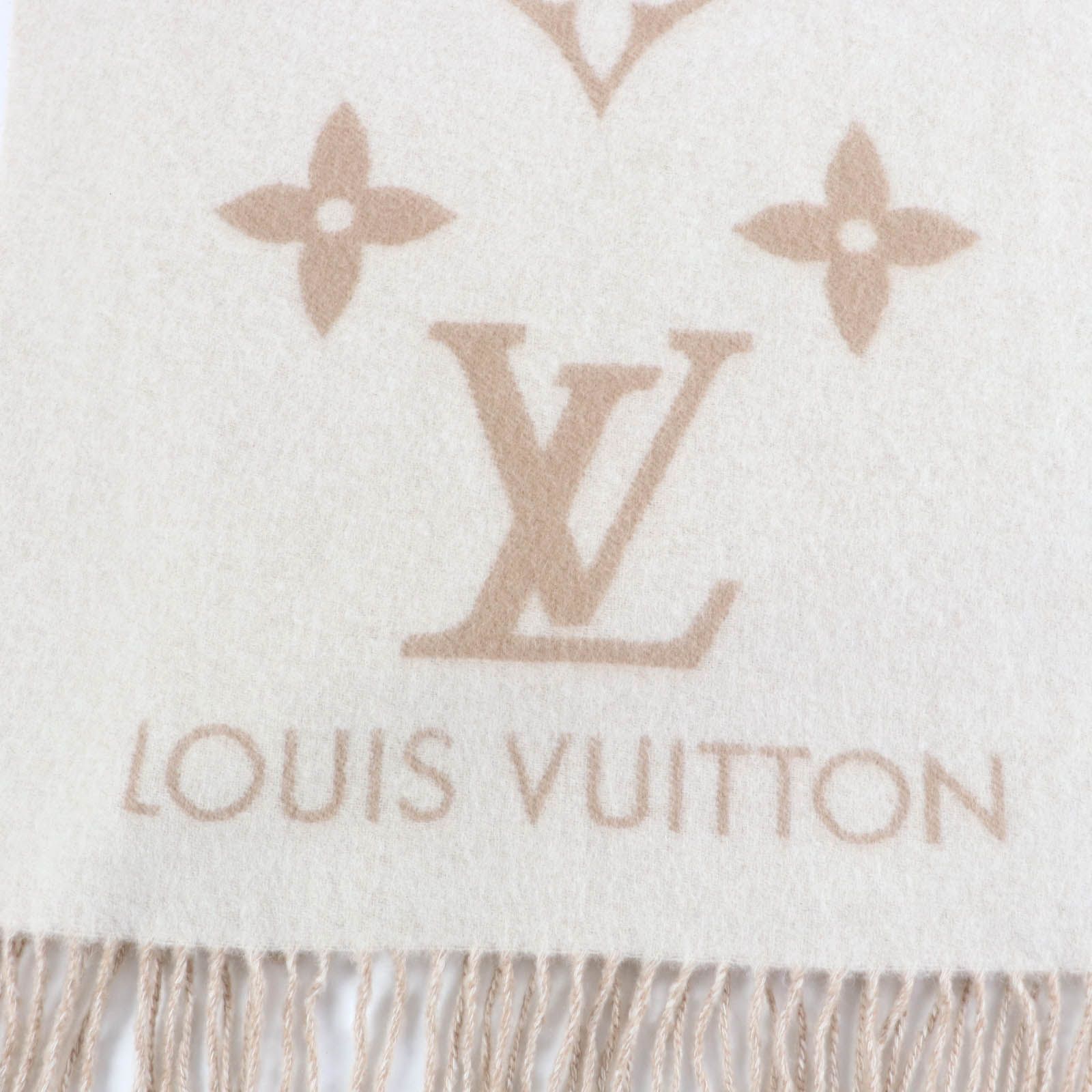 美品☆LOUIS VUITTON ルイヴィトン 2024年製 M78123 マフラー
