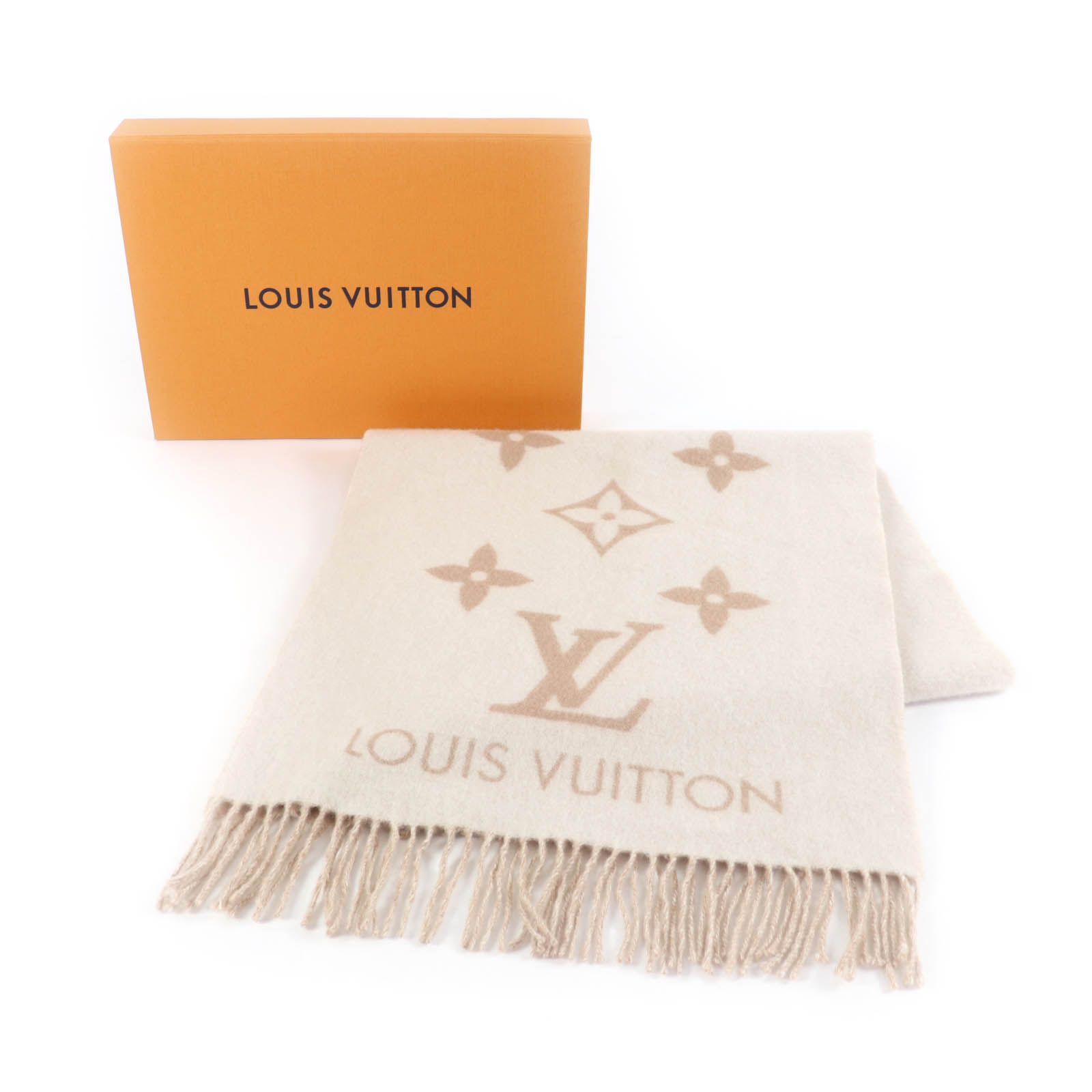 美品☆LOUIS VUITTON ルイヴィトン 2024年製 M78123 マフラー