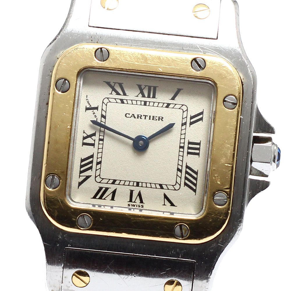 カルティエ CARTIER W20012C4 サントスガルベSM クォーツ レディース_913560
