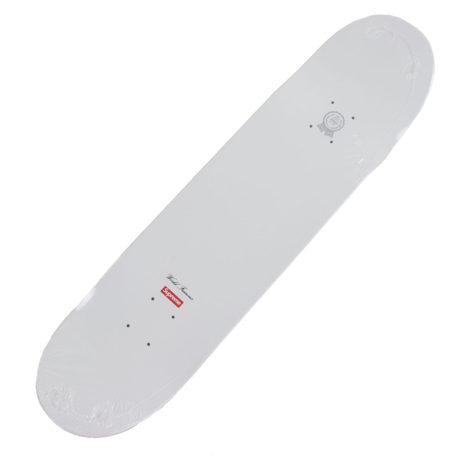 Supreme シュプリーム 14SS 20th Anniversary Box Logo Skateboard Deck ボックスロゴ スケートボード デッキ ウッド ホワイト メンズ