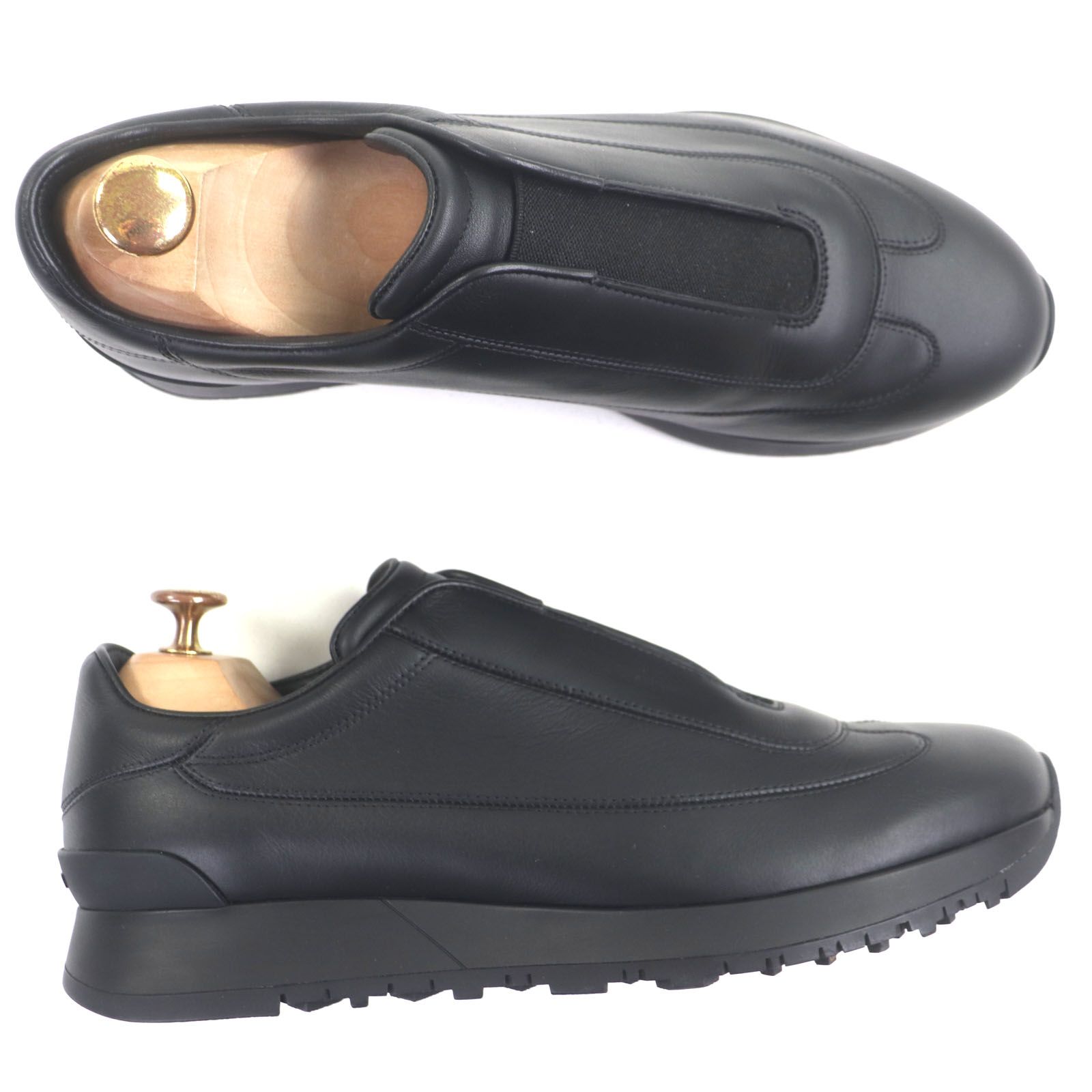 美品▽John Lobb ジョンロブ CANNON キャノン 1019ラスト ロゴ入り