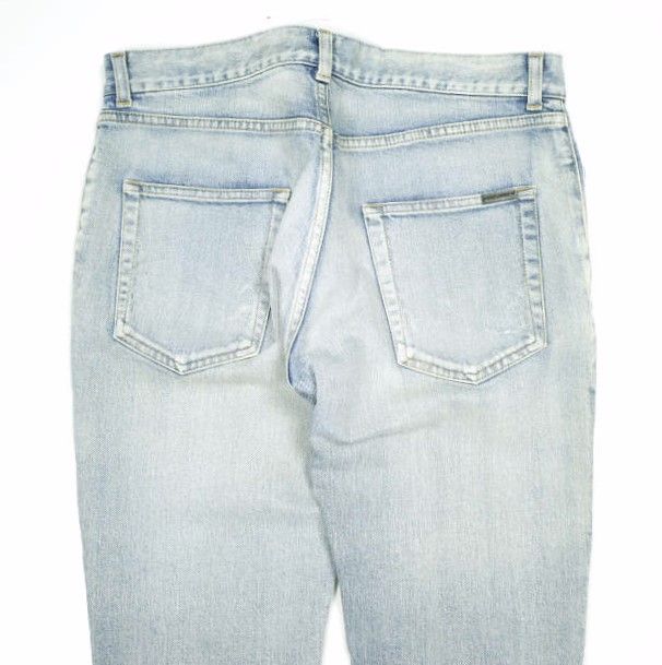 SAINT LAURENT サンローラン 日本製 D02 SKINNY-FIT JEANS ダメージ