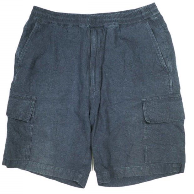 Neweye ニューアイ 22SS Garden S S Shorts リネンコットン ガーデンショーツ NE22S006 Free NAVY イージー カーゴ ショートパンツ UI PRODUCT ボトムス g23924
