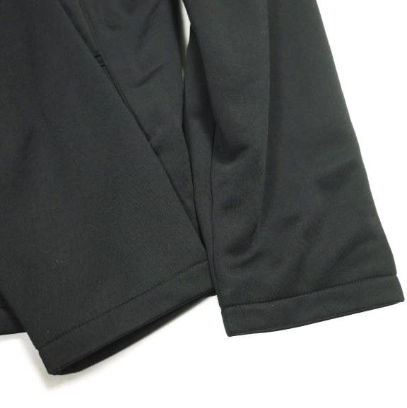 KITH NYC キスニューヨークシティ 24AW ポリエステルジャージー ダブルチャイナジャケット 24080060000940 M BLACK ノーカラー キモノ KITH NYC キスニューヨークシティ 24AW ポリエステルジャージー ダブル