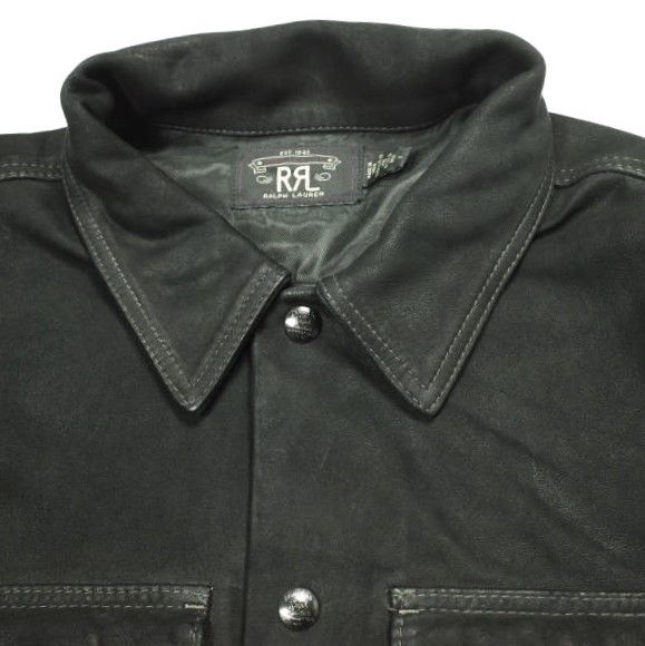 新品 RRL ダブルアールエル 25AW Roughout Suede Work Shirt