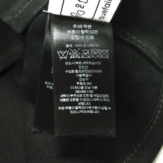 RRL ダブルアールエル 25AW Roughout Suede Work Shirt ラフアウトスエード ワークシャツ MNRRWOV16820377 XS BLACK 革ジャン Double RL レザー ジャケット 定価346,500円 アウター【中古】【RRL】 RRL ダブルアールエル 25AW Roughout Suede Work Shirt ラフアウト