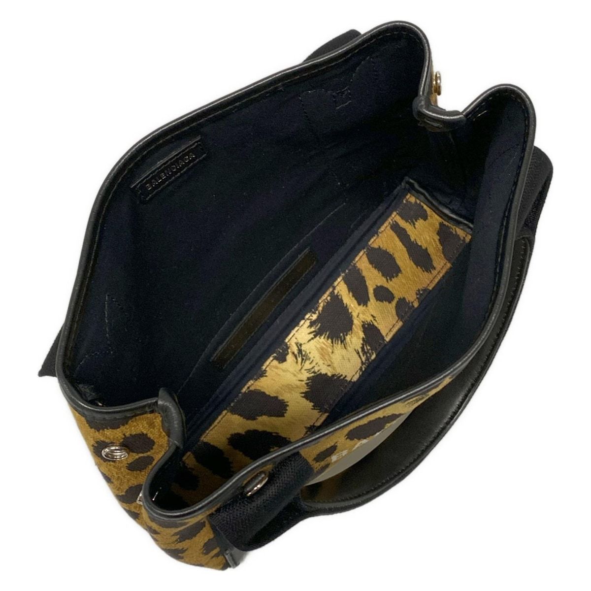 BALENCIAGA(バレンシアガ) トートバッグ美品 ネイビーカバスXS 390346