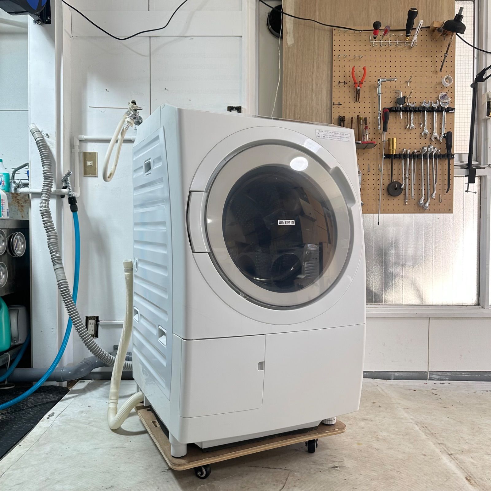 HITACHI BD-STX120HL 2023年製 完全分解洗浄済 ドラム式洗濯機 BD-NX120BL