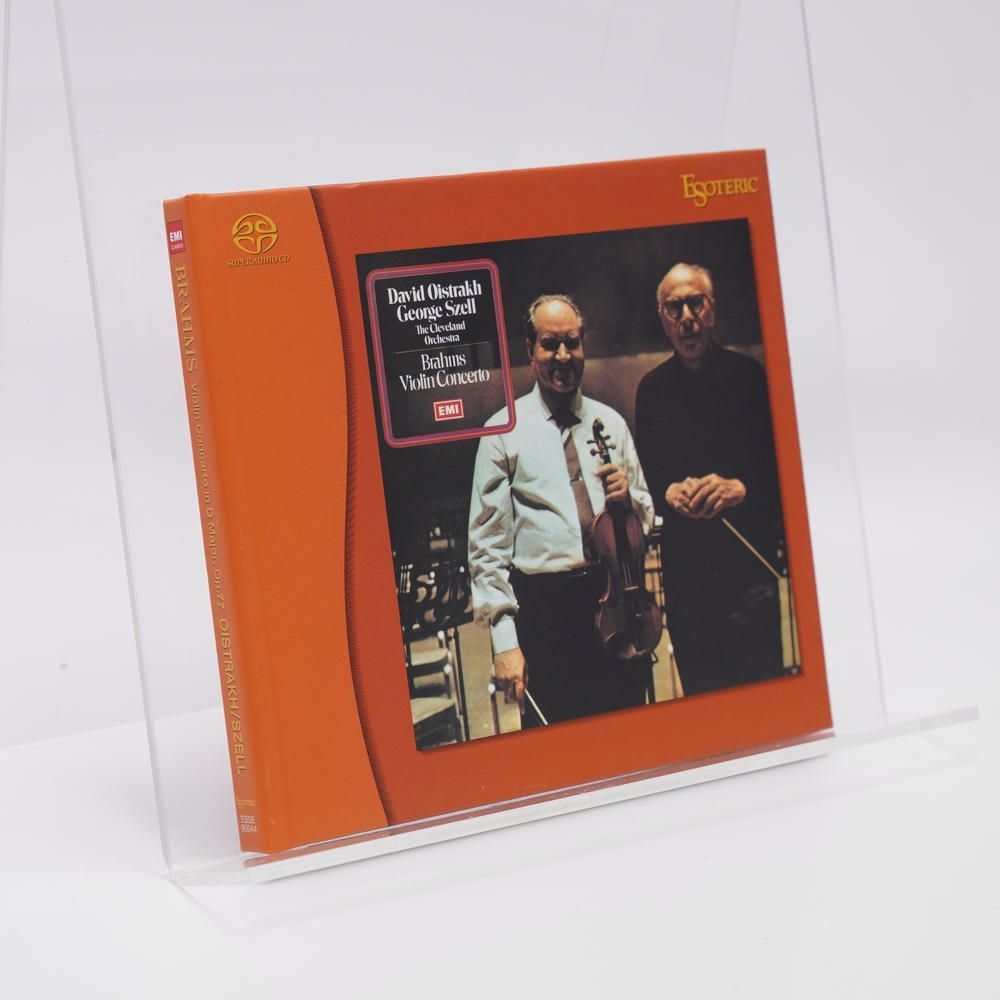 ブラームス ヴァイオリン協奏曲 SACD ダヴィド オイストラフ 演奏 ジョージ セル 指揮 クリーヴランド管弦楽団 ESSD-90044
