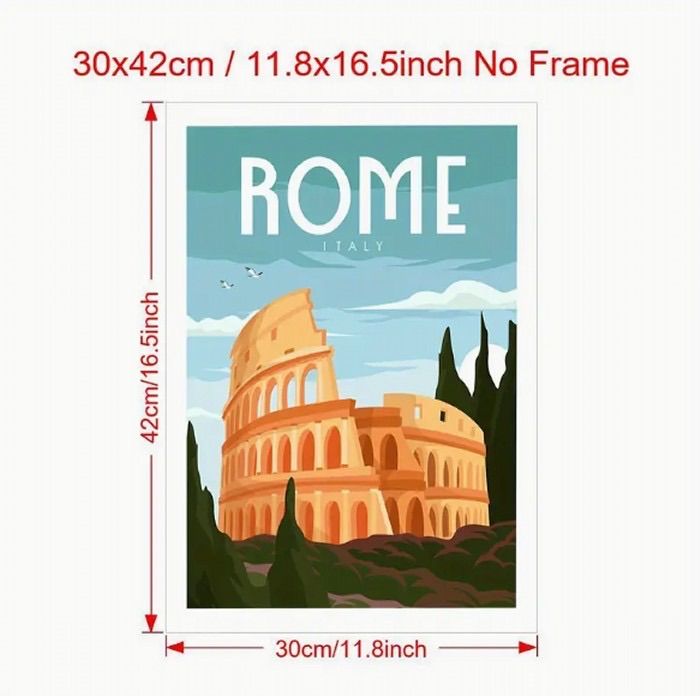 80s 中世ローマ レストランメニュー アートポスター額装品 80s 中世ローマ レストランメニュー アートポスター額装品 80s 中世