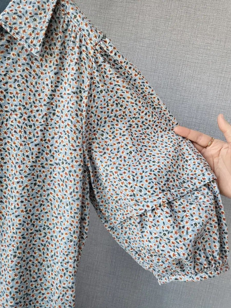 ボリューム感ロング丈ワンピース